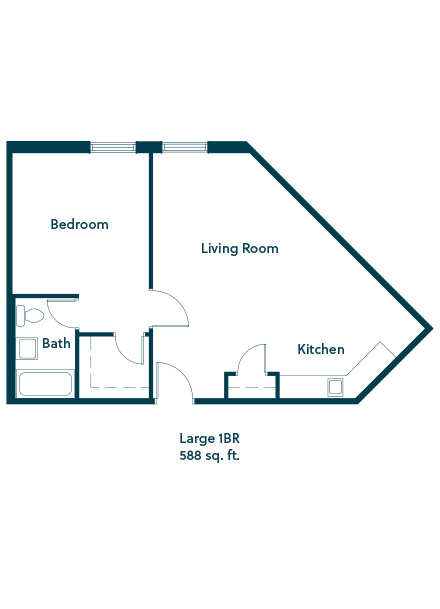 kingstonhealthcare-hickory-floorplan-1br-layout