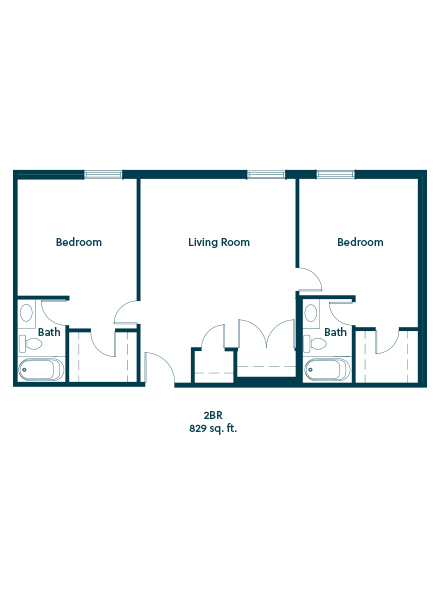 kingstonhealthcare-hickory-floorplan-2br-layout